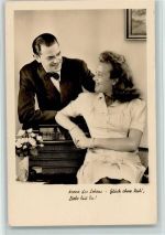 Foto AK Liebespaar ca 1940 Radio