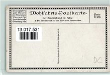 Der Sanitätshund im Felde Nr. 8 AK Rotes Kreuz Sanitätshund