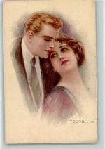 Serie 162-6 - Liebespaar Corbella, T. Künstlerkarte
