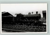 Nr. 25310 mit Schlepptender Foto AK Lokomotive