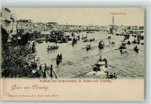 ankunft der Hohenzollern im Hafen von Venedig - Adel Adel Preußen