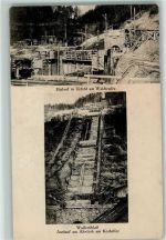 W8111 Altjoch a See Walchenseekraftwerk Einlauf Urfeld und Auslauf Wasserschloß Kraftwerk
