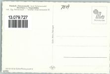 79263 W7809 Simonswald - Gasthaus Zur Sägerstüble