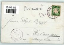 W8000 München Hochwasserkarte Nr. 6 - Huber Verlag - Einsturz der Prinz Regent Luitpold Brücke AK Hochwasser 1899