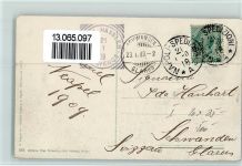 Nr. 645 - Reggio Calabria dopo il terremoto 1908 , stazione Succursale Erdbeben