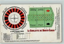 La Roulette de Monte Carlo AK Roulette 1920