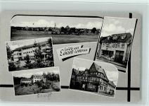 61200 W6363 Echzell 1960 - Schloß, Lebensmittel-Laden, sehr gute Erhaltung AK