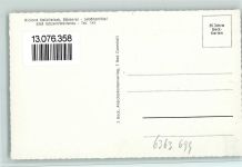 61200 W6363 Echzell 1960 - Schloß, Lebensmittel-Laden, sehr gute Erhaltung AK