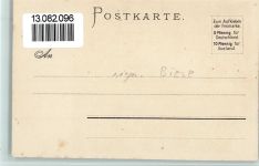W2000 Hamburg Wandbereiterbrook Biese, K. Lithographie / Künstlerkarte