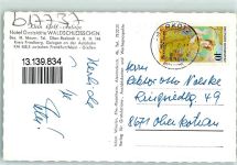 61191 W6365 Ober-Rosbach , Kr Friedberg, Hess - Klein Golf-Anlage Hotel Gaststätte Waldschlösschen