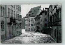 W8500 Nürnberg Hochwasser-Katastrophe Weintraubengasse Hochwasser 1909