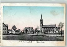 02794 O8807 Leutersdorf , OL 1906 - Kath. Kirche Neuleutersdorf