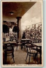50667 W5021 Köln Altstadt-Süd 101 - Weinhaus Duhr Terrasse mit Blick zum Rhein