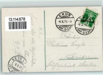 Chur Coire 1911 Obere Grabenstraße Blätter