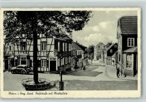 42929 W5632 Dhünn - Dorfstraße mit Marktplatz Fachwerkhaus