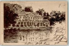 36433 O6200 Bad Salzungen 1905 Künstlerkarte Kurhaus sign