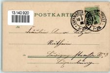 36433 O6200 Bad Salzungen 1905 Künstlerkarte Kurhaus sign