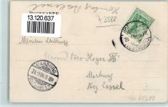 34576 W3588 Homberg , Efze - 1904 Alt-Homberg Stich