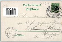 68723 W6830 Schwetzingen 1899 Lithographie Moschee mit Vorhof