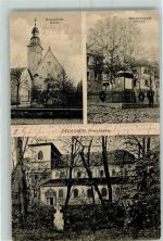 67595 W6521 Bechtheim , Rheinhess 1915 - Ev. Kirche Kriegerdenkmal Kath. Kirche