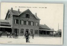 80500 Montdidier - La Gare Bahnhof Kutsche