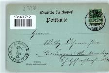 39218 O3300 Schönebeck (Elbe) 1898 Mondschein Von Grünwalde gesehen