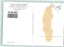 64689 W6149 Wahlen , Odenw Gebrauchsspuren Gasthof Pension Burg Waldau