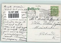 47495 W4134 Orsoy , Niederrhein 1908 - Gasthaus Germania Hafen Dampfer