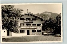 83700 W8185 Kreuth b Tegernsee Foto AK Kindererholungsheim Schmiedhof Hüttenstempel