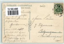 73553 W7061 Ebnisee 1907 Gebrauchsspuren Hotel Ebnisee Schweizerhaus am See Ruderboot