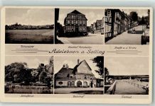 37139 W3404 Adelebsen - Gasthaus Ratskeller Schlossblick Bahnhof Freibad