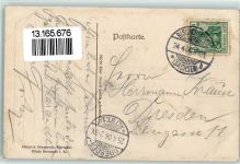 02748 O8703 Bernstadt , Sachs 1906 Gebrauchsspuren Bautznerstraße