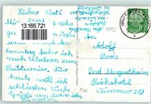 32369 W4993 Rahden , Westf Gebrauchsspuren Bahnhofsplatz Freibad
