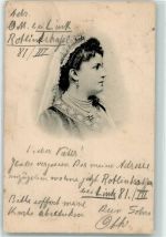 Königin von Montenegro AK Adel Ausland 1905