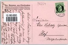 96224 W8622 Burgkunstadt 1915 Künstlerkarte Rathaus sign. J. May