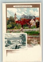 W7329 Weißenstein , Württ Velten Künstlerkarte AK Top Erhaltung Mutter, K. Lithographie