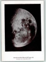 Aufnahme der Yerkes Sternwarte - Abnehmender Mond Astronomie 1940