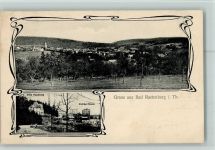 99636 O5235 Rastenberg - Villa Haselburg Stahlbad Finneck Ortsansicht