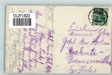 26340 W2932 Zetel 1914 Gebrauchsspuren Hotel Hemken AK