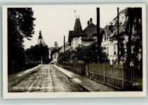 8350 Fehring 1939 Foto AK Bahnhofstraße AK
