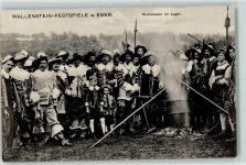 Cheb Eger - Wallenstein im Lager Festspiele Tonne Rauch Kostüme