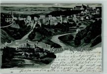 54655 W5524 Kyllburg Gebrauchsspuren Schloss Mallberg