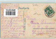 76571 W7560 Rotenfels , Baden 1907 Gebrauchsspuren Murgtal Gaggenau Blick von Schloss Eberstein Rothenfels Weisenbach Gernsbach Lithographie
