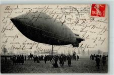 Ballon dirigeable Ville de Nancy AK Ballon 1909