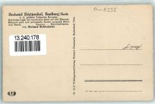 07929 O6555 Saalburg , Saale - Seehotel Schützenhof Inh Richard Schmutzler