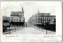 08606 O9920 Oelsnitz /Vogtl. 1904 Gebrauchsspuren Bismarckstraße