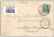 08606 O9920 Oelsnitz /Vogtl. 1904 Gebrauchsspuren Bismarckstraße