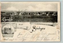 88348 W7968 Bad Saulgau 1899 Gebrauchsspuren Präparadenanstalt