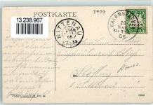 93449 W8494 Waldmünchen 1906 - Stadtpfarrkirche Mittelschiff Hochaltar