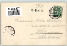 50667 W5000 Köln Kalk 802 1902 - Offizier-Casino Offizier Pickelhaube Wache